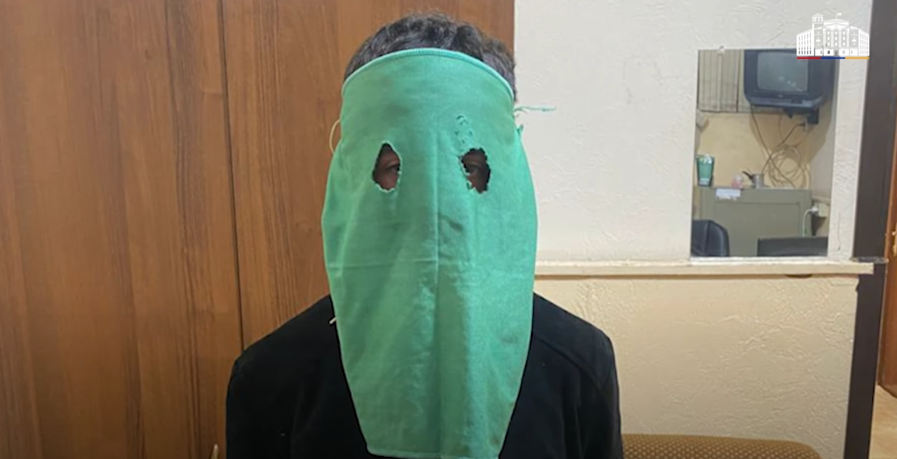 Պարեկները կանխել են հանցագործությունը, հետապնդել ու բռնել դիմակավոր երիտասարդին