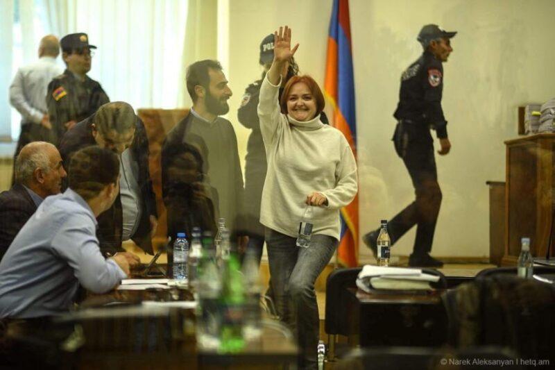 Դատարանը մարդկանց առջև պայման է դնում՝ եթե մասնակցես ցույցի, հետ կգնաս բանտ․ Լիդյա Մանթաշյան