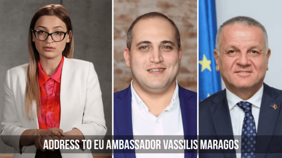 Address by the Wife of Political Prisoner Narek Samsonyan to EU Ambassador Vassilis Maragos