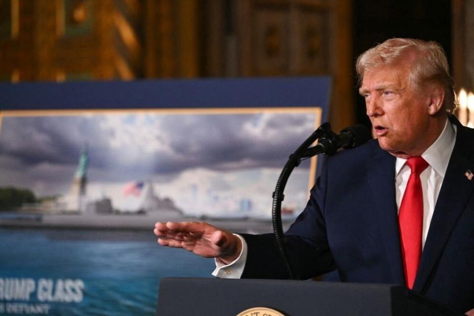 Թրամփը հայտարարել է նոր դասի երկու ռազմանավ կառուցելու պլանների մասին