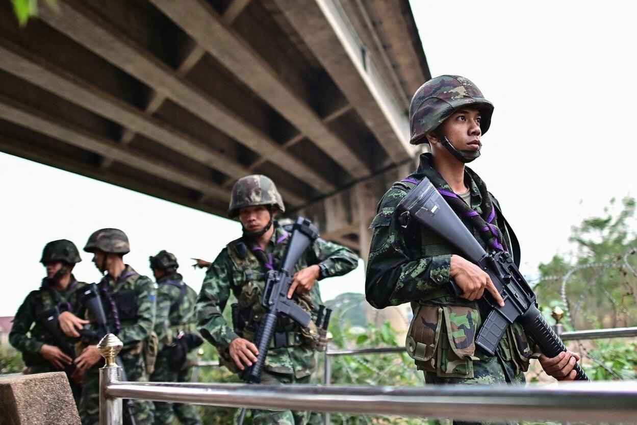 Թաիլանդի զինված ուժերը վերահսկողություն են հաստատել մի շարք կարևոր շրջանների նկատմամբ