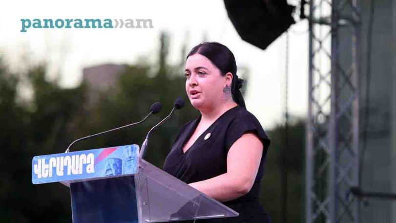 Արցախյան շարժման շարունակությունն է լինելու Մայր Հայաստանի թթվածինն ու ոտքի կանգնելու ճանապարհը. Նարե Սիմոնյան