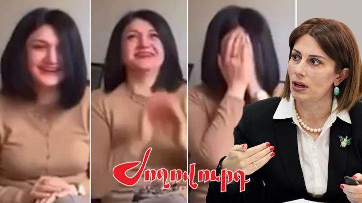 Նախարարը փոխնախարարից պահանջել է ջնջել ծաղրանքի տեսանյութը. «Ժողովուրդ»