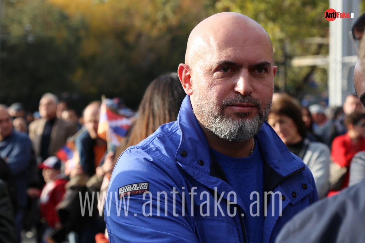 Նարեկ Սամսոնյանի, Վազգեն Սաղթելյանի և այլ անձանց ու կազմակերպությունների նկատմամբ իշխանությունների ճնշումների մասին վերլուծությունից հատված է հրապարակել Արմեն Աշոտյանը