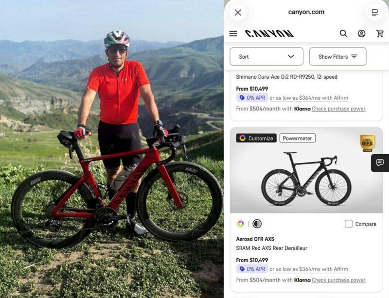 Արսեն Թորոսյանի գերթանկարժեք հեծանիվը 5-ից 10 հազար ԱՄՆ դոլար արժե. «Ժողովուրդ»