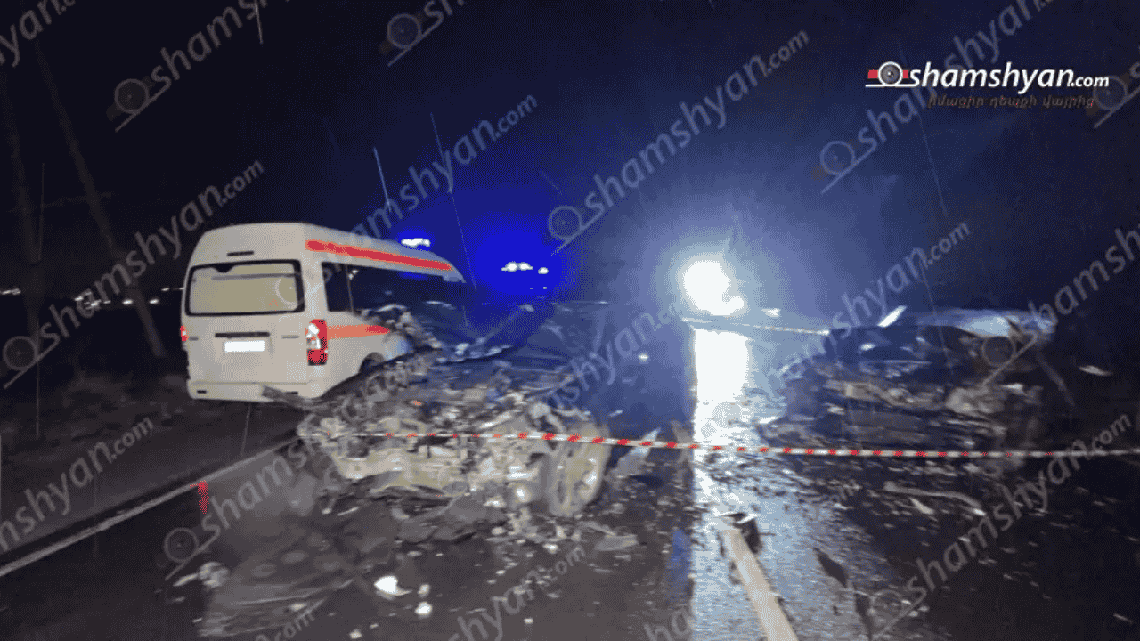 Ողբերգական ավտովթար Չարենցավանում․ վարորդներից մեկը եղել է ոչ սթափ՝ խմածության ամենաբարձր աստիճանով