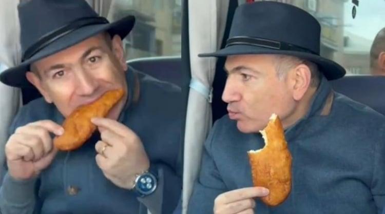 Փաշինյանը գիտի, որ իր ձեթով պերաշկի ու տաք կարտոֆիլը փչելով ուտելը դուր է գալու լայն զանգվածների (դրանք հոգու խորքում պիտի ասեն՝ ախպեր դե մեր նման մարդ ա էլի). Հովասափյան