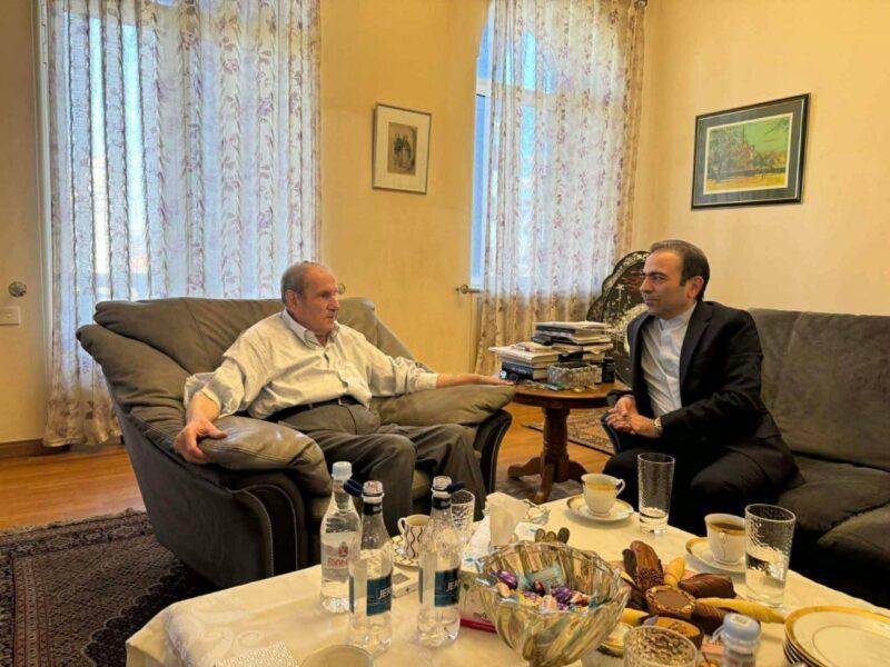 Տեր-Պետրոսյանը և Իրանի դեսպանը քննարկել են երկու երկրների միջև հարաբերությունների խորացման հարցը