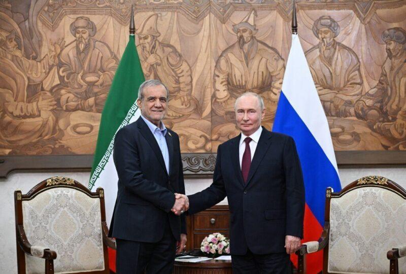 Փեզեշքիանը շնորհակալություն է հայտնել Պուտինին Իրան-ԱՄՆ հակամարտության ժամանակ ՌԴ դիրքորոշման համար