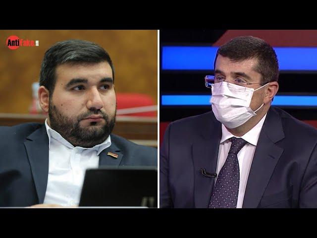 ՔՊ-ական պատգամավորը մեկ տարի անց հերքում է Արցախի նախագահ Արայիկ Հարությունյանին