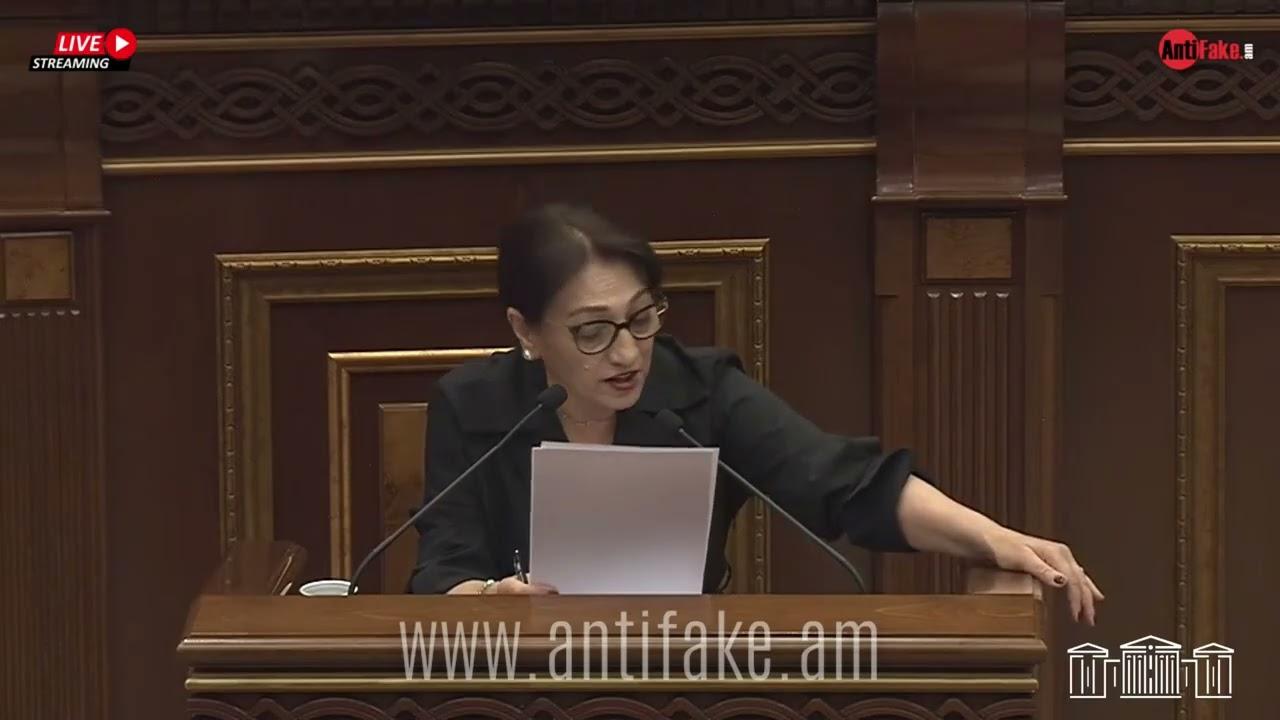Ձեր հետագիծը տխրահռչակ է ու արյունոտ. Լիլիթ Գալստյանը՝ Նիկոլ Փաշինյանին