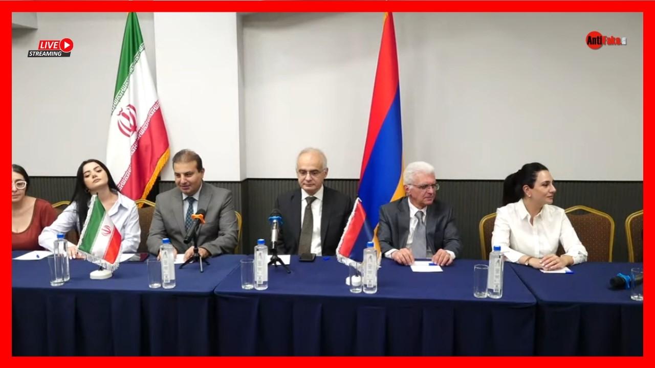LIVE.Հայաստան-Իրան զարգացման կենտրոնի և ՀԱԿ-Ի միջև Փոխըմբռնման հուշագրի ստորագրումը