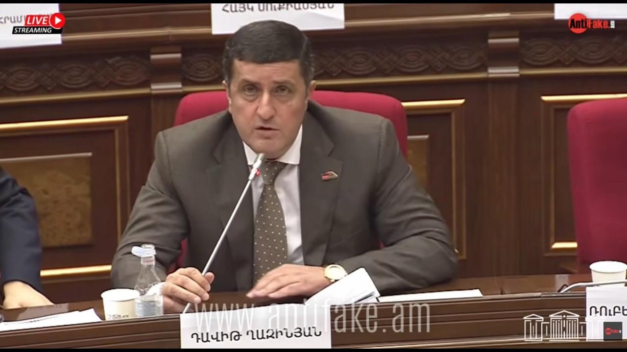 Ընդդիմության կոստյումն իշխանությանը հարմար է․ Դավիթ Ղազինյան